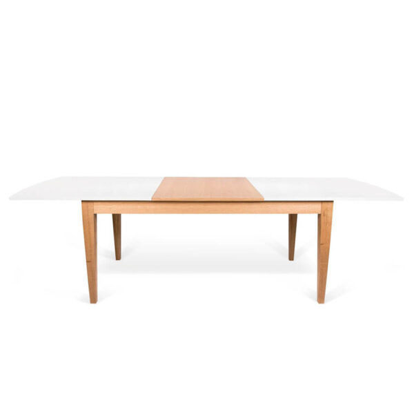 TS 5151 142 9 Niche Dinning Table OakPure White 1