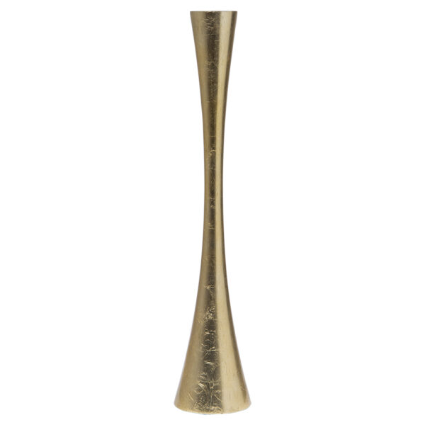5 1099 00476 Vase Fino Gold 60cm