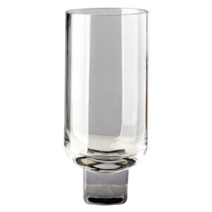 5K 9999 169 8 Woolworth Tumbler Clear Glass Smoke Coloured