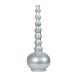5v 1099 424 6 Vase Fiberglass Silver 76cm