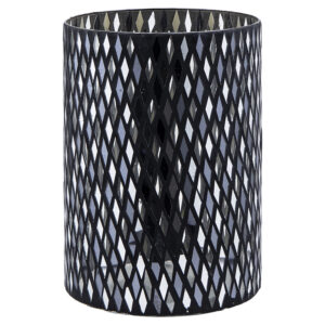 5v 1099 474 6 Vase Diamond Blackmirror H29cm
