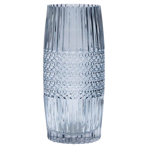 5v 1881 010 9 Vase Glass Blue 14 5x14
