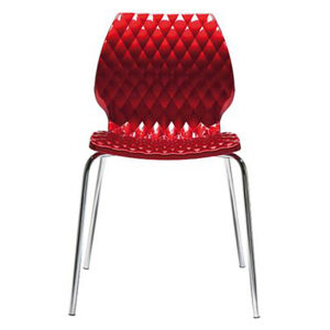 HI 1353 193 5 Double Bubble Dining Chair Red