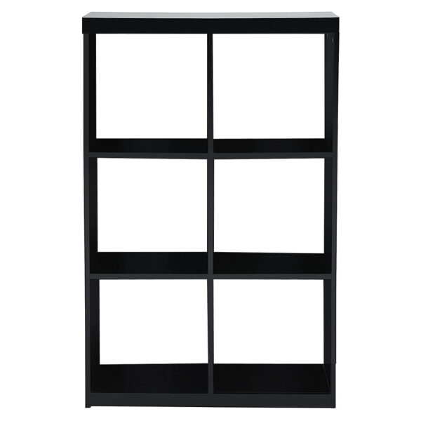 LI 1299 107 7 Box Shelf 2x3 Black 2
