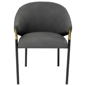 HI 1353 271 11 Boulevard Dining Chair With Armrest Grey 1