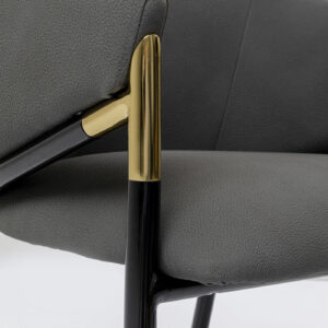 HI 1353 271 11 – Boulevard Dining Chair With Armrest Grey (5)