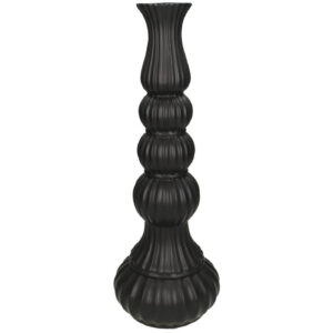 5V 1881 233 12 – Vase Fine Earthenware Black 15.5×15.5×41 (1)