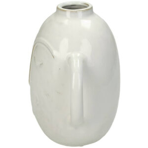 5V 1881 280 12 – Vase Face Fine White 19×12.7×18 (2)
