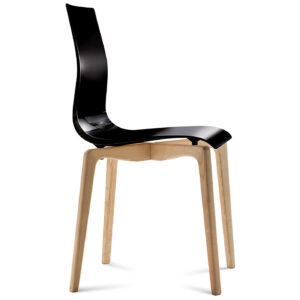 HS 5511 009 4 – Gel L Chair Blackwhite Ashwood Frame (3)