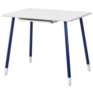 TS 1570 101 5 – Study Desk F.whtBlue Legs 90x65cm (2)