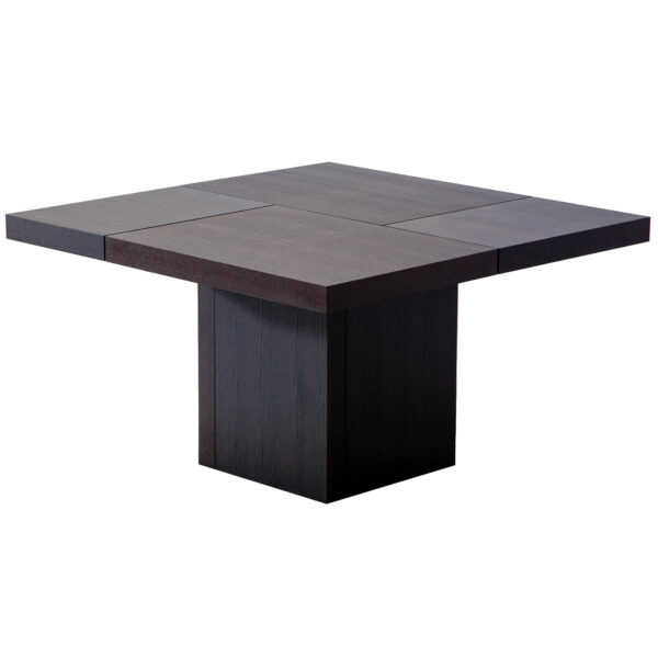 TS 5151 227 12 Chess Dining Table Chocolate 75x131x131 2