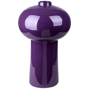 5 1099 00554 Vase Round Top Purple 38cm Copy