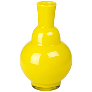 5 1535 00221 – Glassvase 17×29 Yellow – Copy