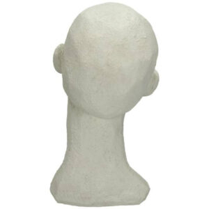 5D 1881 075 12 – Omament Head Polyresin White (3)