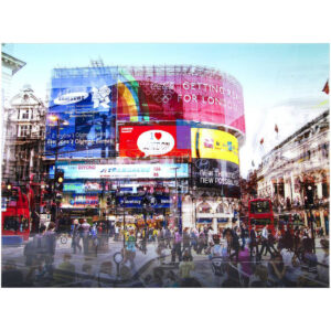 8 1353 140 6 Picture Glass Piccadilly Circus 120x160cm 1