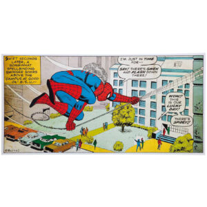 8 1353 146 4 Picture Flying Spider Man 70x140cm Marvel 1