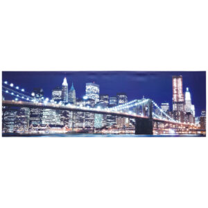 8 1353 157 4 Picture New York Bridge LED 45x140cm 1