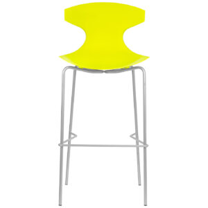 HS 5511 020 4 Echo Barstool Green Lacquered Steel Frame 1