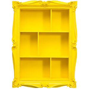 LI 1353 013 4 Wall Shelf Collector Barock Yellow 1