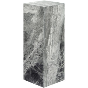 TI 1739 406 12 Cubic Pedestall Marble Grey River 25x25x70cm 2