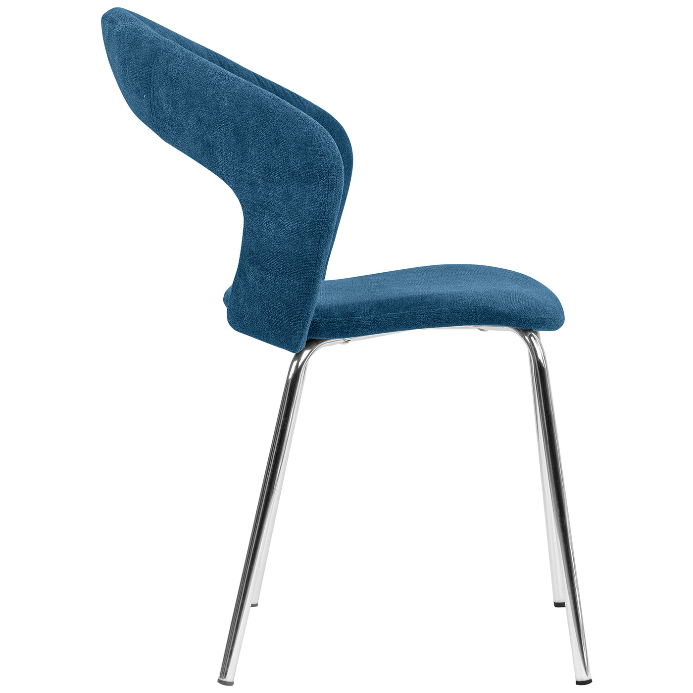 HI 1739 180 12 – Edna Dining Chair Blue Chrome Base (3)