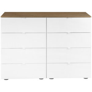 KS 1166 112 6 Tambura Chest Of Drawer WhiteHoney 107x50x78cm 1 1